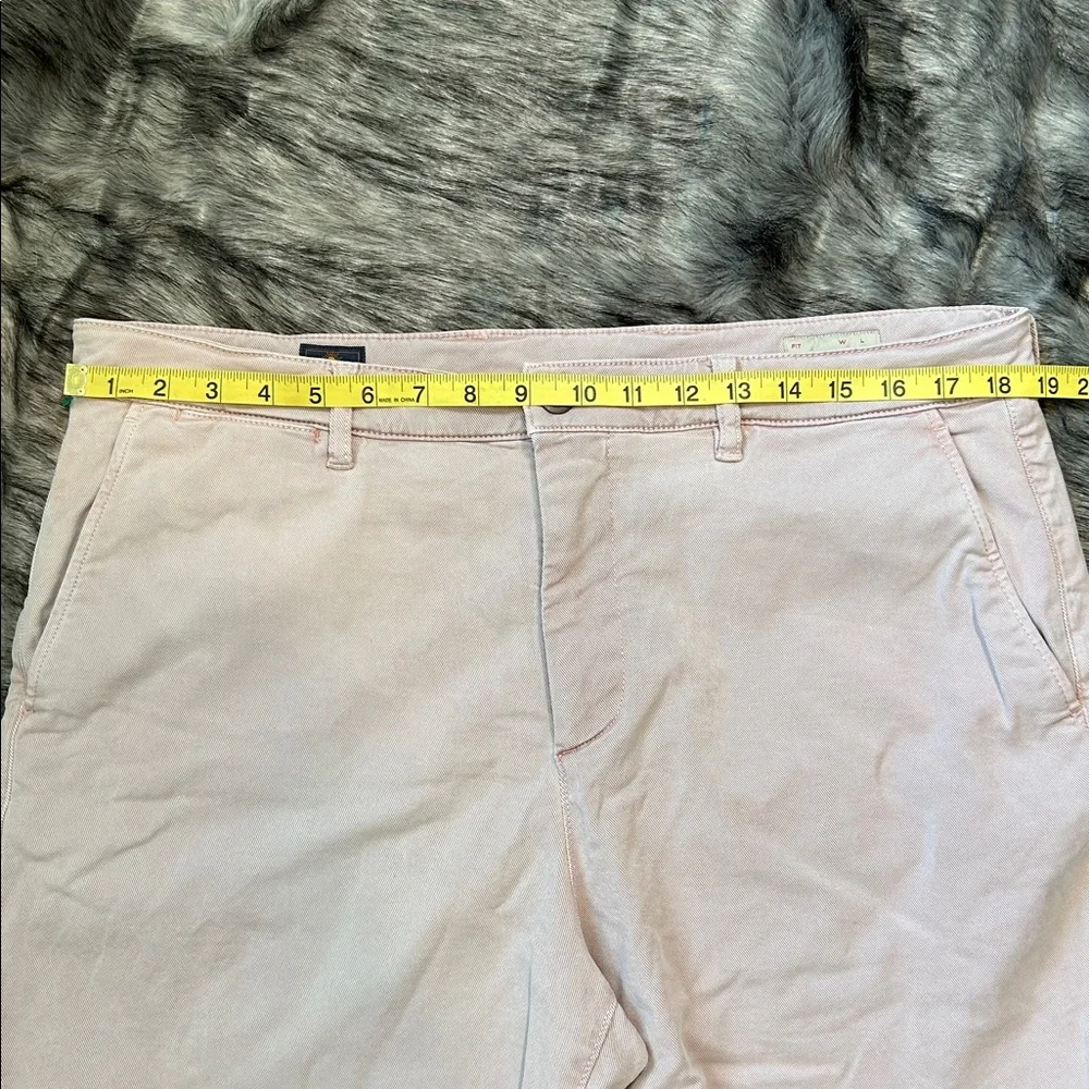 Faherty Coastline Premium Chino Shorts Tailored Pink 6” Inseam Men’s 36
